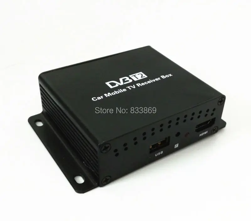 Автомобильный DVB T2 цифровой ТВ приемник двойной тюнер USB HDMI для России Таиланд