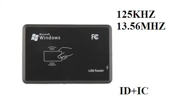 13 56 МГц + 125 кГц RFID/ IC ID композитный считыватель 2 в 1 USB датчик приближения смарт