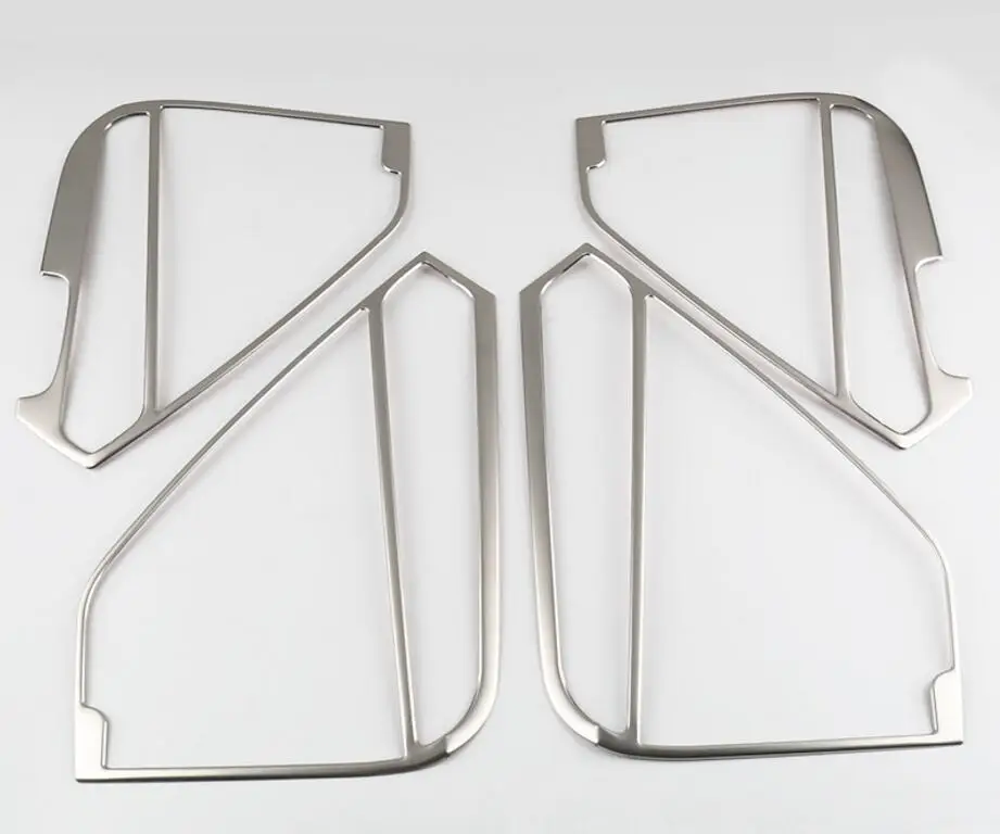 4pcs Stainless Steel Interior Door Sound Speaker Frame Trim For VW Tiguan 2017 LHD | Автомобили и мотоциклы