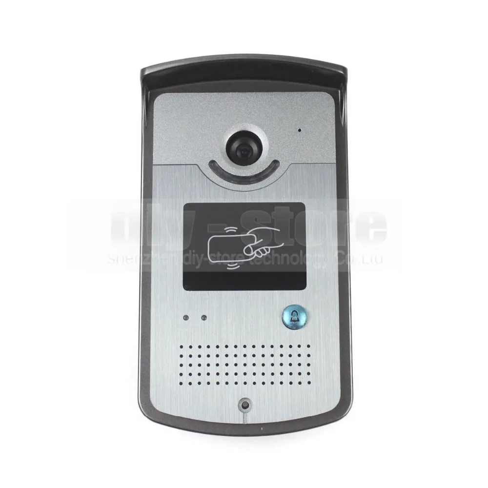 Проводной дверной видеодомофон DIYSECUR устройство для