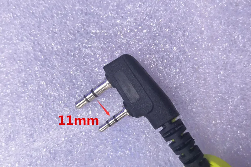 Портативная рация гарнитура PTT портативное радио CB Baofeng 888S UV 5R 6R B5 5RE 5RG для Kenwood 2