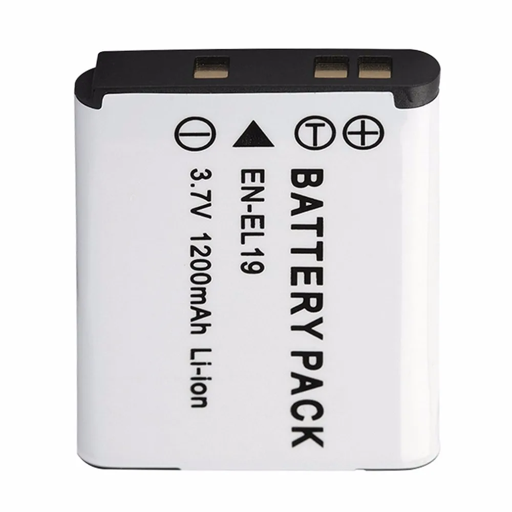 3,7 V 1200MAH литий-ионная аккумуляторная батарея для цифровой камеры Сменный аккумулятор для камеры Nikon EN-EL19