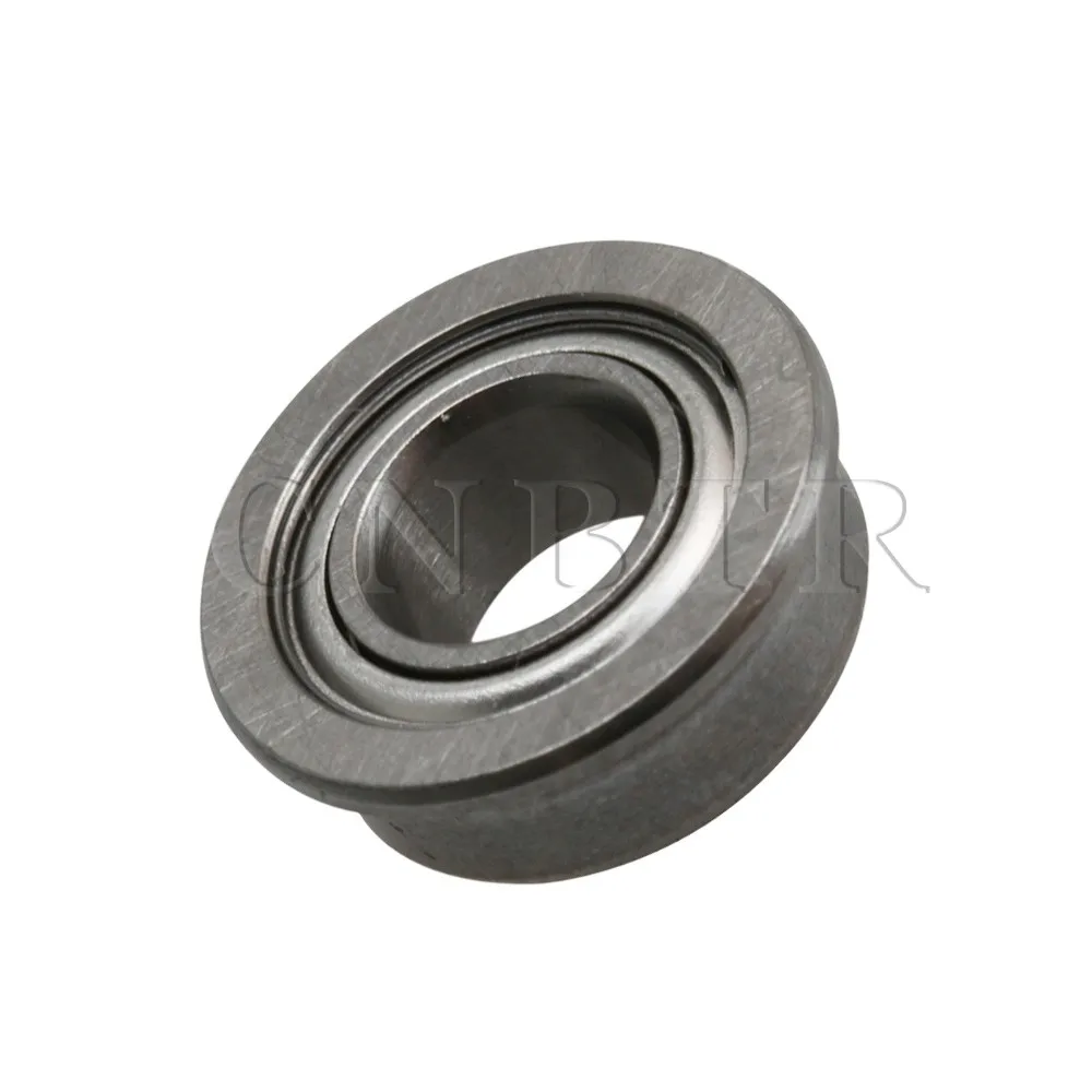CNBTR Silver MF105ZZ Mini Ball Bearings Double-Shielded Flanged 5x10x4mm Pack of 10 | Обустройство дома