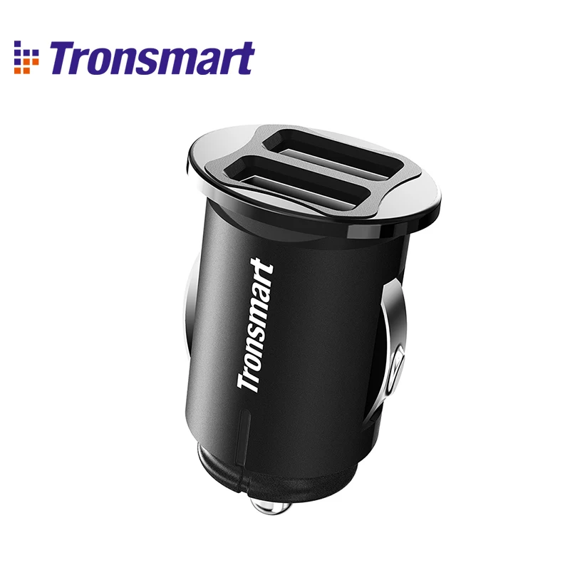Tronsmart C24 Dual USB Автомобильное зарядное устройство USB зарядное устройство для телефона samsung для xiaomi для iphone 7 plus для телефона huawei