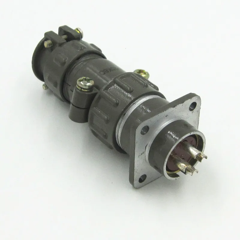 HAOGNCN Aviation Plug Socket P20K6Q 4 Core Round Connector Connect Plug-in Unit P20J6A Quality Goods | Обустройство дома