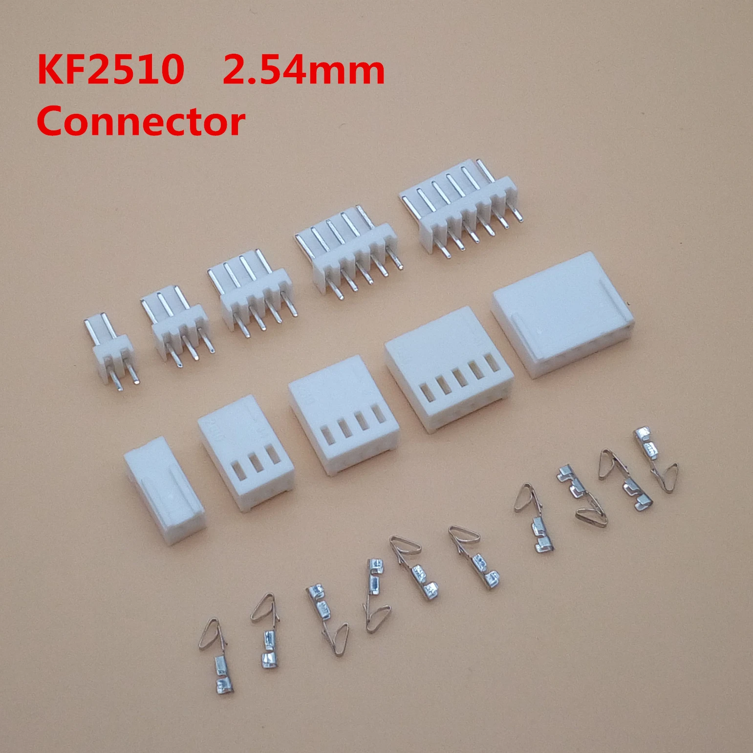 20 комплектов соединителей KF2510 2 54 мм шаг 2/3/4/5/6P прямой разъем + Корпус
