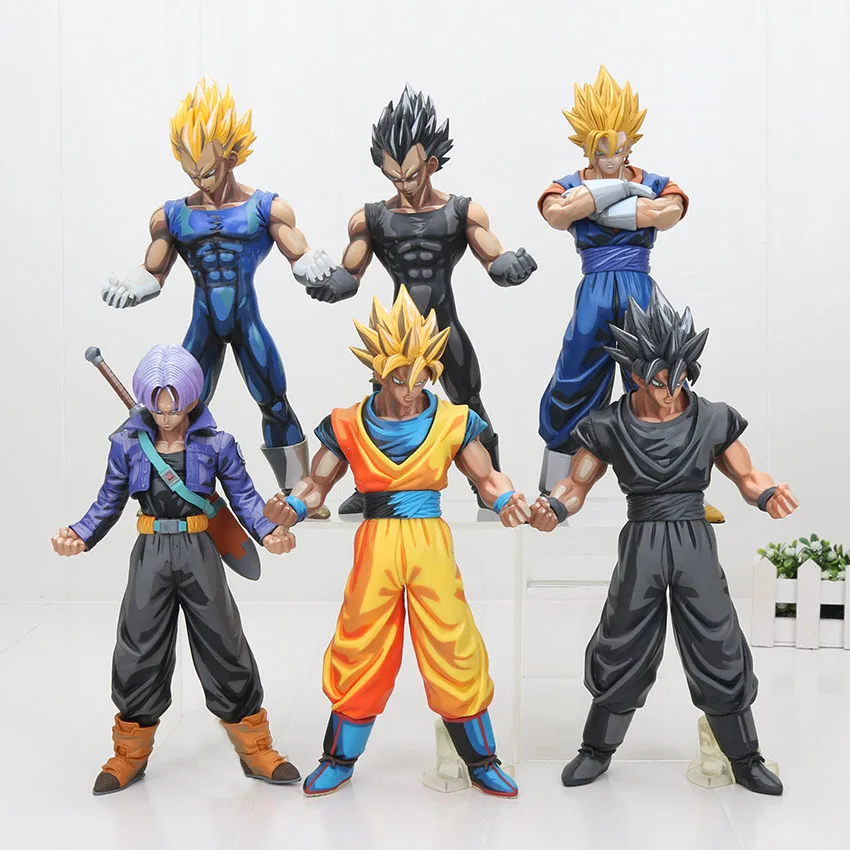 26 см Dragon ball Z фигурка MSP Master Stars Piece Vegeta Trunks vegetto Сон Гоку черный шоколад ГОКу ПВХ фигурка игрушка