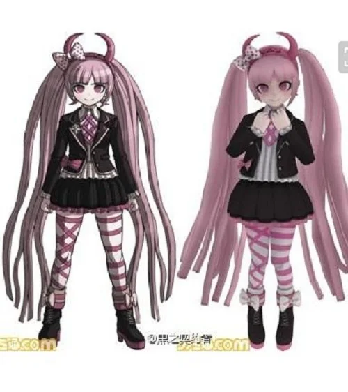 Danganronpa еще один выпуск: очень Despair девушки демон Охота Kotoko Utsugi платье наряд Аниме