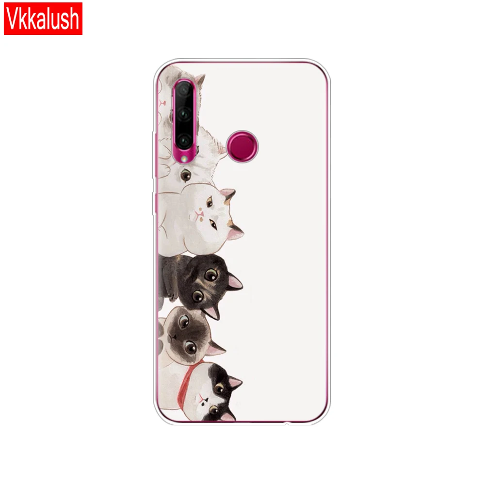 80235 Чехол для Honor 10i, чехол для Honor 10i HRY-LX1T, милый силиконовый чехол из ТПУ на заднюю панель, чехол для телефона Huawei Honor 10i Honor10i 10 i 6,21 дюймов - Цвет: 80235