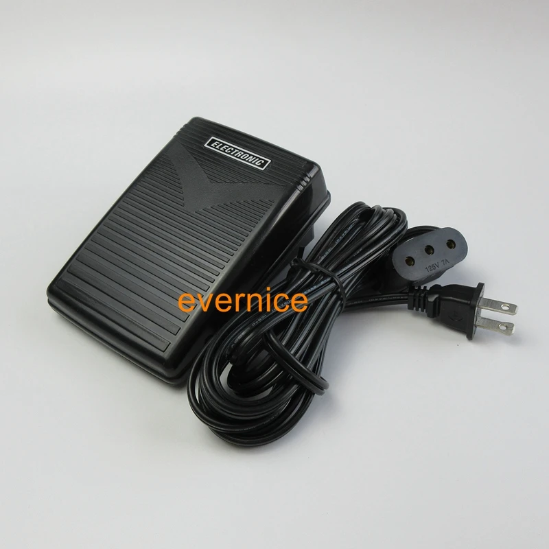 FOOT CONTROL PEDAL w Cord for Singer 275K, 285K, 301, 301A, 306, 309, 319, 320 110-120V MAX 1.4A
FOOT CONTROL PEDAL w Cord for Singer 275K, 285K, 301, 301A, 306, 309, 319, 320 110-120V MAX 1.4A
