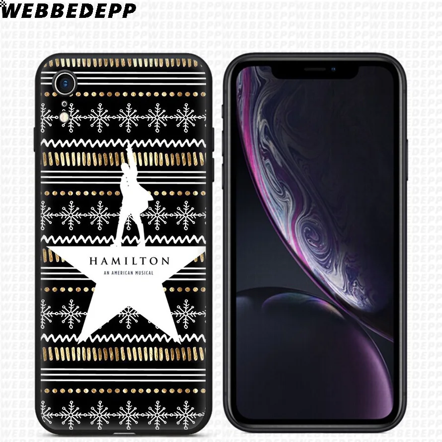 Мягкий силиконовый чехол WEBBEDEPP Hamilton для iPhone 11 Pro Xr Xs Max X или 10 8 7 6 6S Plus 5 5S SE Case |
