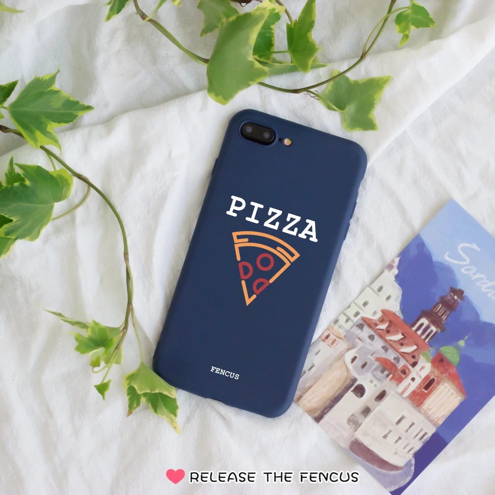 FENCUS для Oppo A33 A37 NEO 7 9 A39 A57 R9 R9s плюс F1 F3 крышка телефон случаях пицца мороженое милые