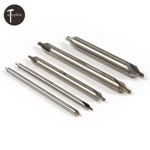 1 шт. 1 мм2 мм3 мм * 100 мм удлиненные центральные сверла типа А из быстрорежущей стали, двухсторонние зенкеры 60 градусов, набор точечных сверл