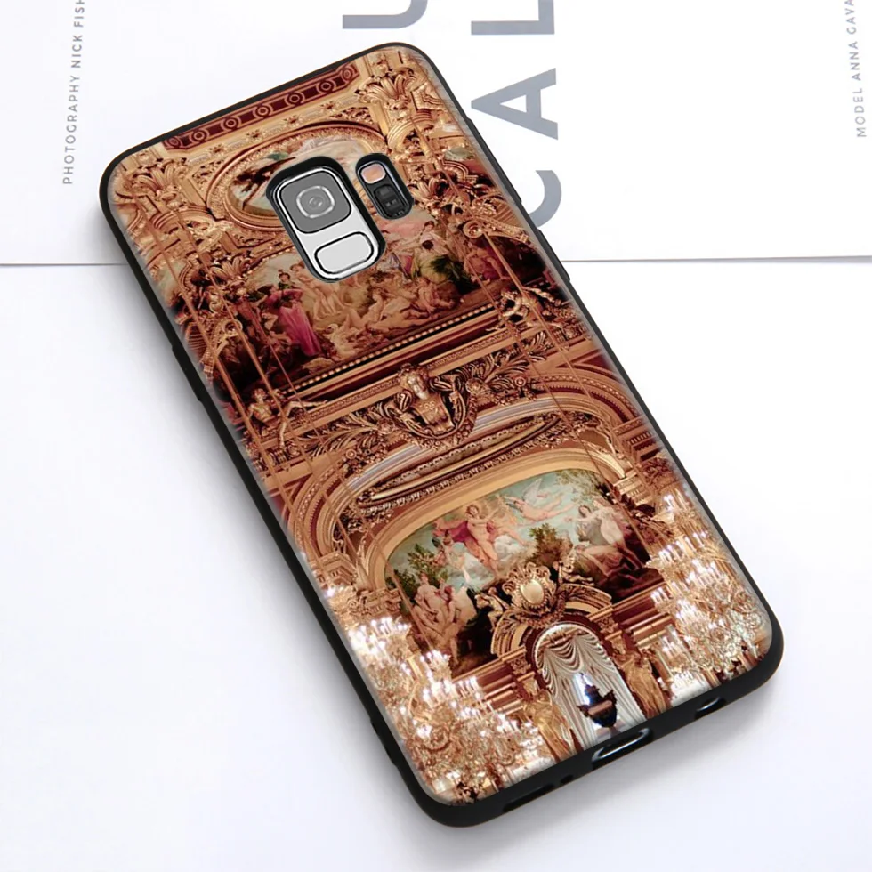 Palace Versailles Creation Adam Soft Case for Samsung Galaxy S10 S10e S9 S8 Plus S7 S6 Edge &amp J6 2018 Note 10 9 8 |