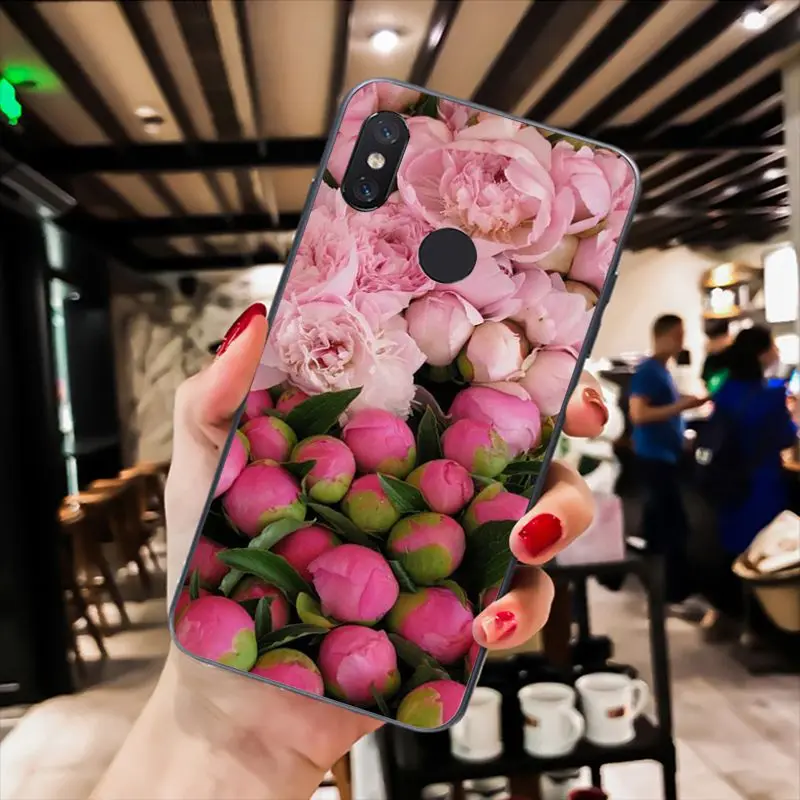 A10 Babaite элегантный розовый фиолетовый пион на вазе чехол для телефона для Xiaomi MiA1 A2 lite F1 Redmi 6A 4X 5Plus S2 Note7 Redmi Note4 - Цвет: A10