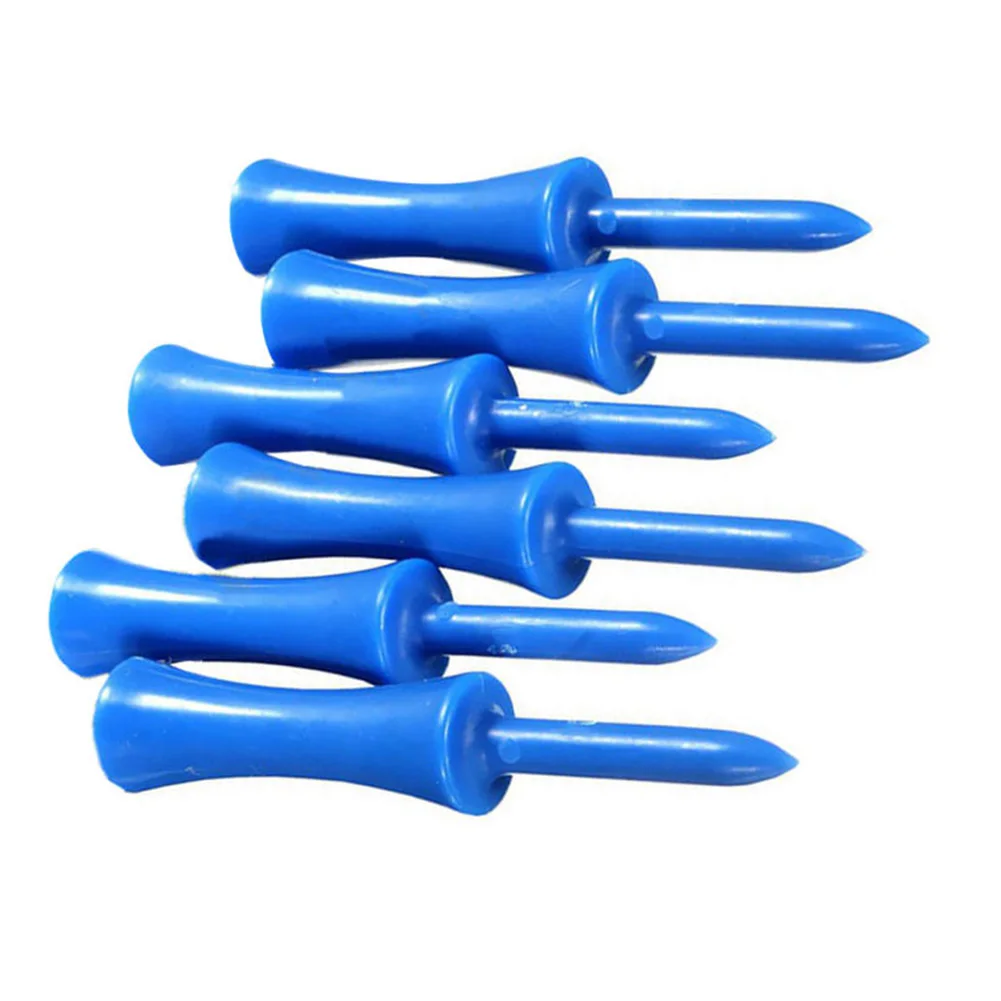 Новые 50 шт. высококачественные синие пластиковые метки для мяча в гольфе Шаг вниз