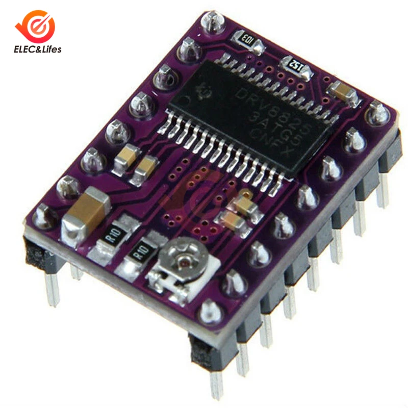 Запчасти для 3D-принтера StepStick DRV8825 драйвер шагового двигателя с радиатором