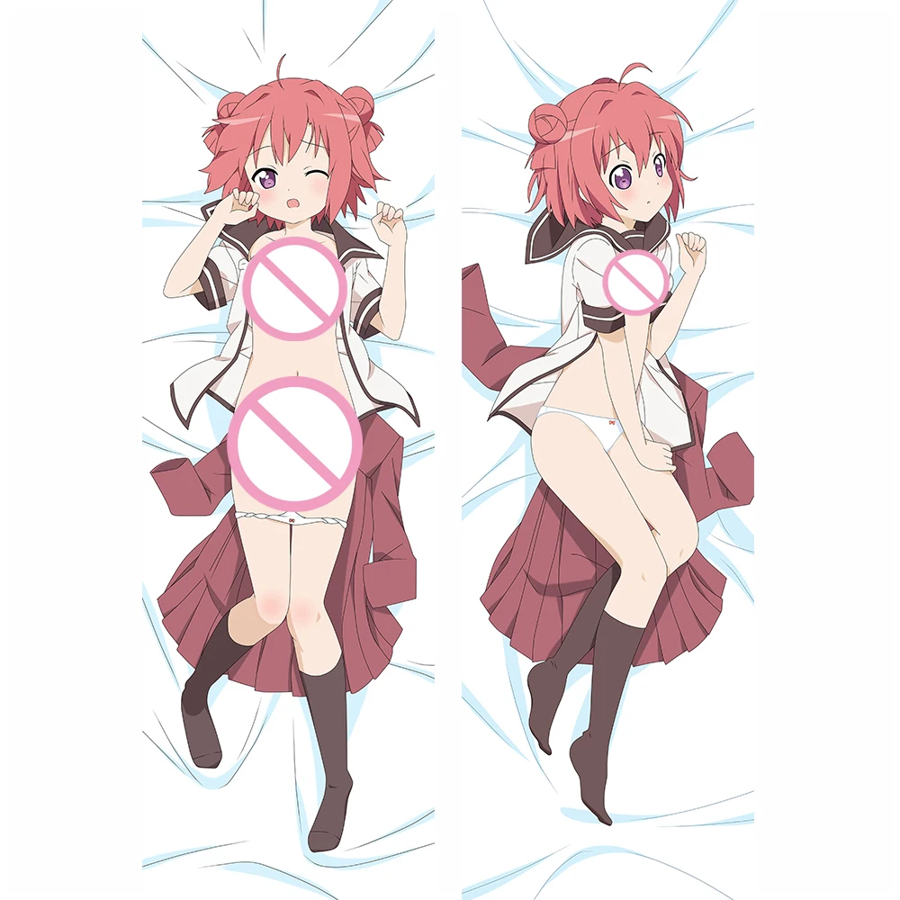 2017 Feb аниме YuruYuri Akaza Akari & Toshinou Kyouko Yoshikawa Chinatsu Sugiura Ayano Подушка Dakimakura