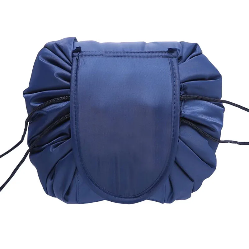 H Navy blue Mara's Dream, женские косметички, большая емкость, на шнурке, женская сумка для хранения, портативная, многофункциональная, повседневная, женская косметичка - Цвет: H Navy blue