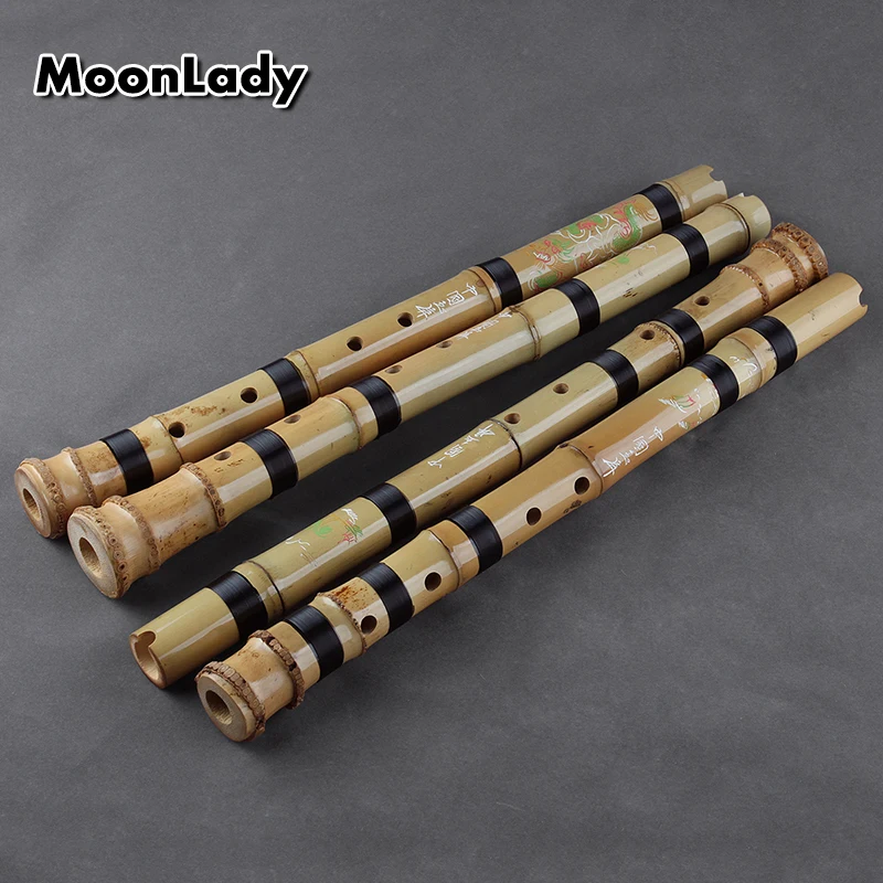 Деревянные музыкальные инструменты бамбуковая флейта с 5 отверстиями | Спорт и
