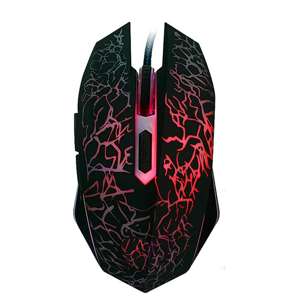 6 Button Black Game Профессиональная USB Проводная игровая компьютерная мышь 5500 dpi оптическая светодиодный мышь с подсветкой для геймера для компьютера Overwatch Pubg Dota 2 - Цвет: 6 Button Black Game