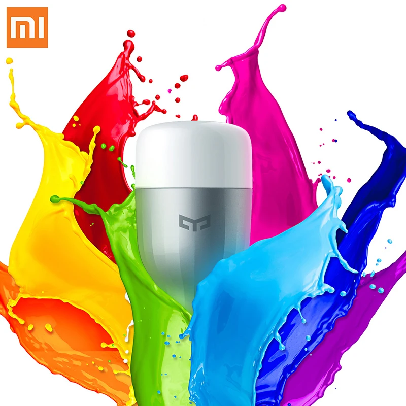Xiaomi Yee светильник, красочное приложение, wifi Пульт дистанционного управления, умный светодиодный светильник RGB/Цветная температура, романтическая лампа