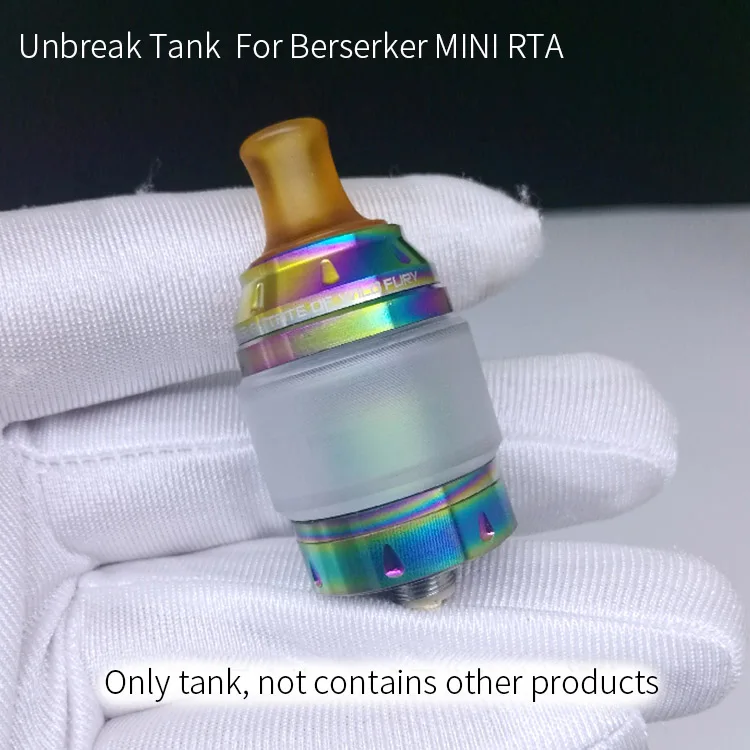 1 шт. пластиковая трубка для Berserker Mini RTA 22 мм сменный бак пузырьки жира обычная Staight