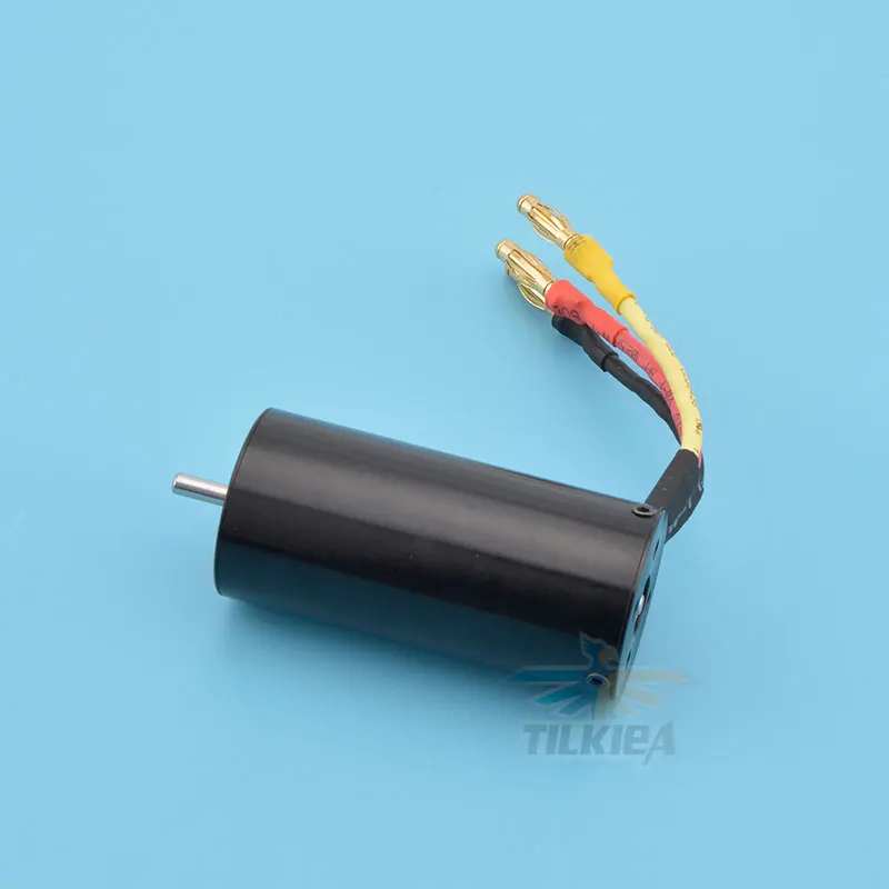 Rc лодка 2858 мотор бесщеточный двигатель 2800 rpm/v 4 полюса 1400 Вт 17.7A лучше для 3S
