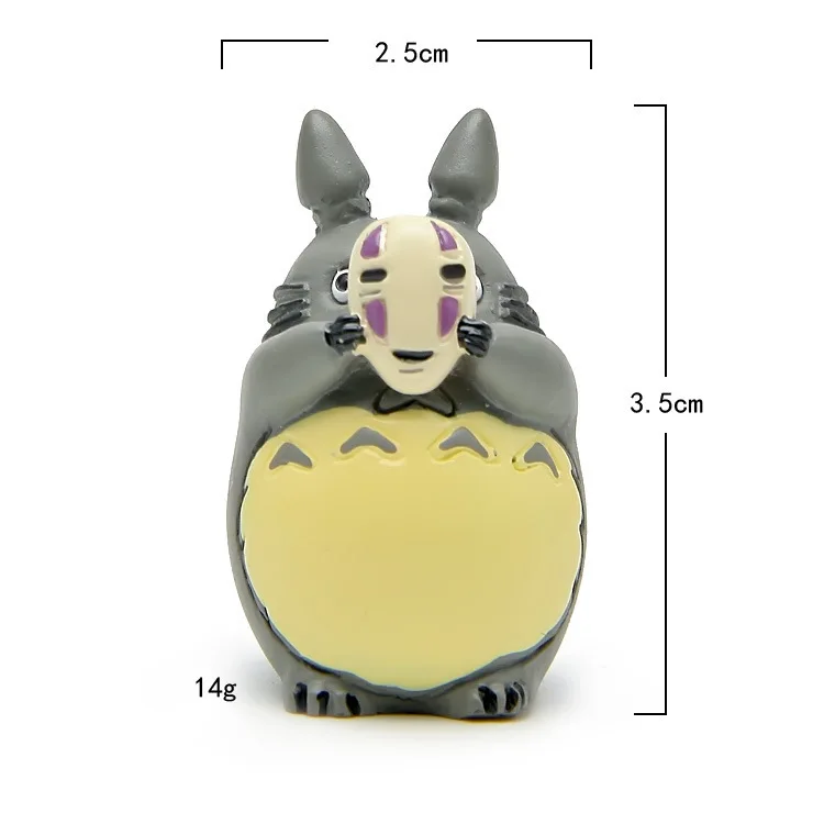 Studio Ghibli фильм Мой сосед Тоторо с маской Косплей Унесенные Призраками Без лица