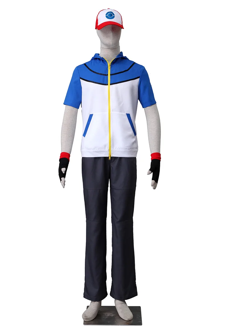 Карманный костюм для косплея Monster Ash Ketchum|ash ketchum cosplay|cosplay costumeash |