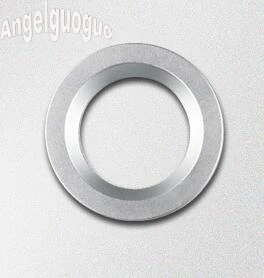 sliver ring 3 цвета автомобильный двигатель кнопка запуска стоп кольцо зажигания Накладка крышки для Jaguar E-pace Epace XJ XJL-20 декоративные аксессуары - Название цвета: sliver ring