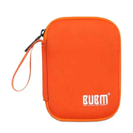 Orange BUBM сумка для ручного мешка портативный жесткий диск сумка многоцветная портативная банковская сумка мягкая сумка для мужчин и женщин универсальная - Цвет: Orange