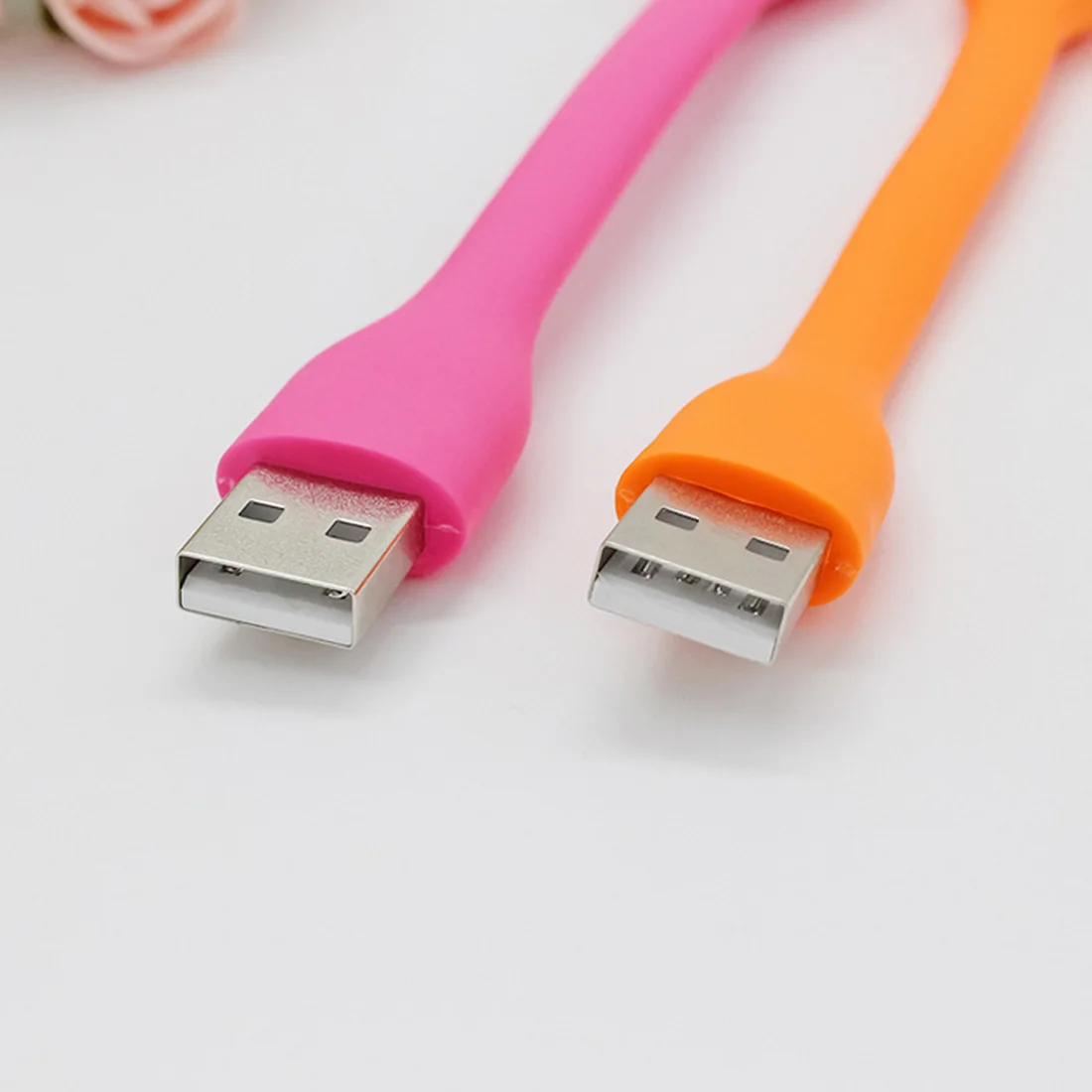 Креативная красочная Гибкая usb-лампа портативный мини-вентилятор и USB СВЕТОДИОДНЫЙ светильник для power Bank& notebook& компьютерный гаджет
