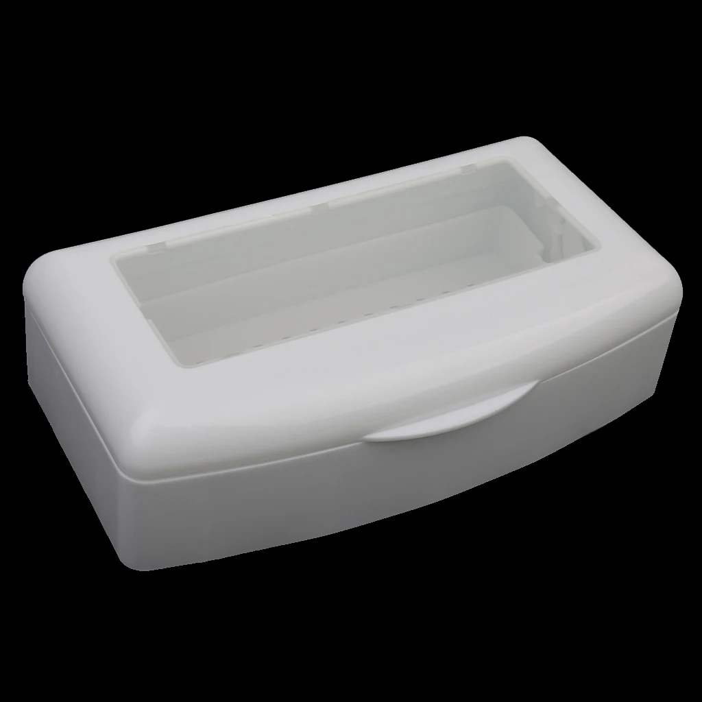 

Nail Art Sterilizing Tray Box Implement Salon Case Manicure Pedicure Tool