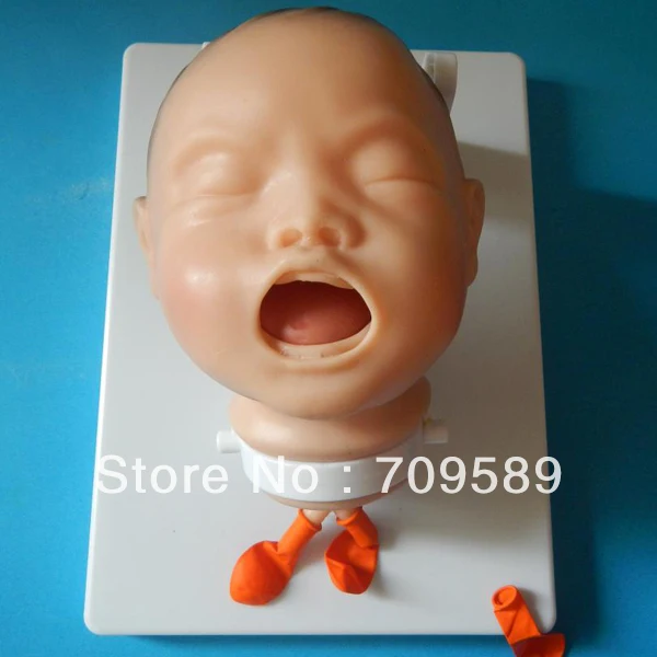 Экономичная модель для обучения интубации новорожденных манекен ISO|training baby|mannequin