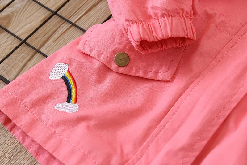 Детские пальто куртки Костюмы подростковые толстовки с капюшоном для девочек