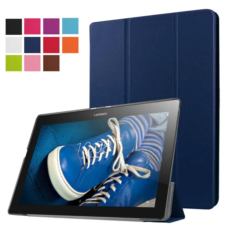 Чехол-книжка для Lenovo Tab 2 X30 X30M X30F TB2-X30F A10-30 из искусственной кожи с магнитной