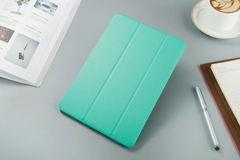 Для iPad 9,7 чехол A1822 A1823 A1893 A1954 силиконовый мягкий задний PU кожаный смарт-чехол для iPad дюймов чехол