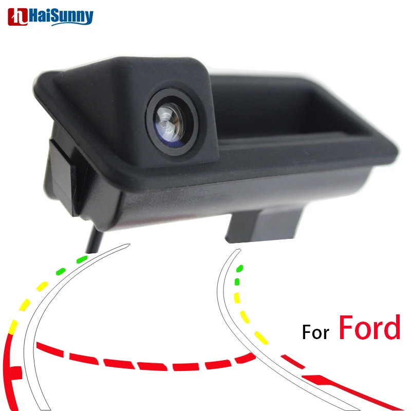 

HaiSunny Dynamic Track Trunk handle Rear View CCD Night Vision Car Camera For FORD Mondeo /FOCUS/Range Rover/Freelander 2