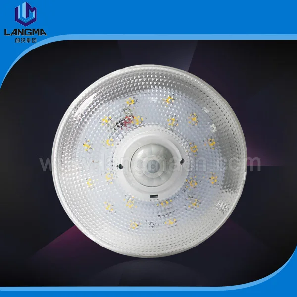Лучшие продажи 10 М датчик PIR AC100-240V 7 Вт Потолочный Mount led pir Света Лампы Светильники