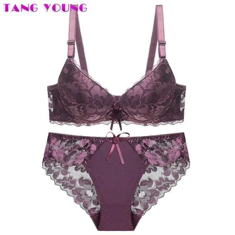 Сексуальный кружевной бюстгальтер комплект регулируемое нижнее белье наборы
