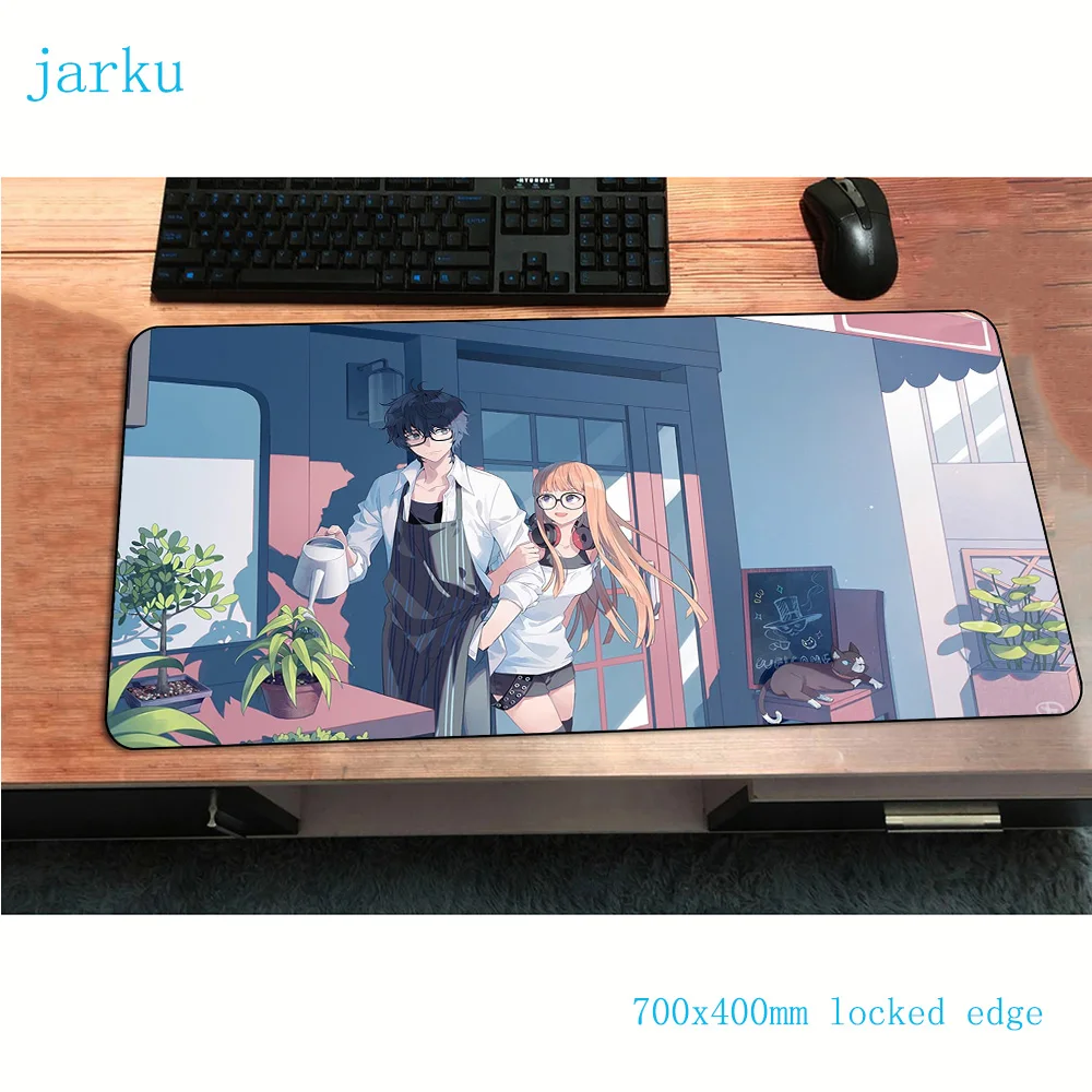 Persona 5 Коврик для мыши геймер милый 700x400x2 мм notbook коврик для мыши игровой коврик для мыши Большой объемный рисунок коврик для мыши стол для компьютера коврик для мыши