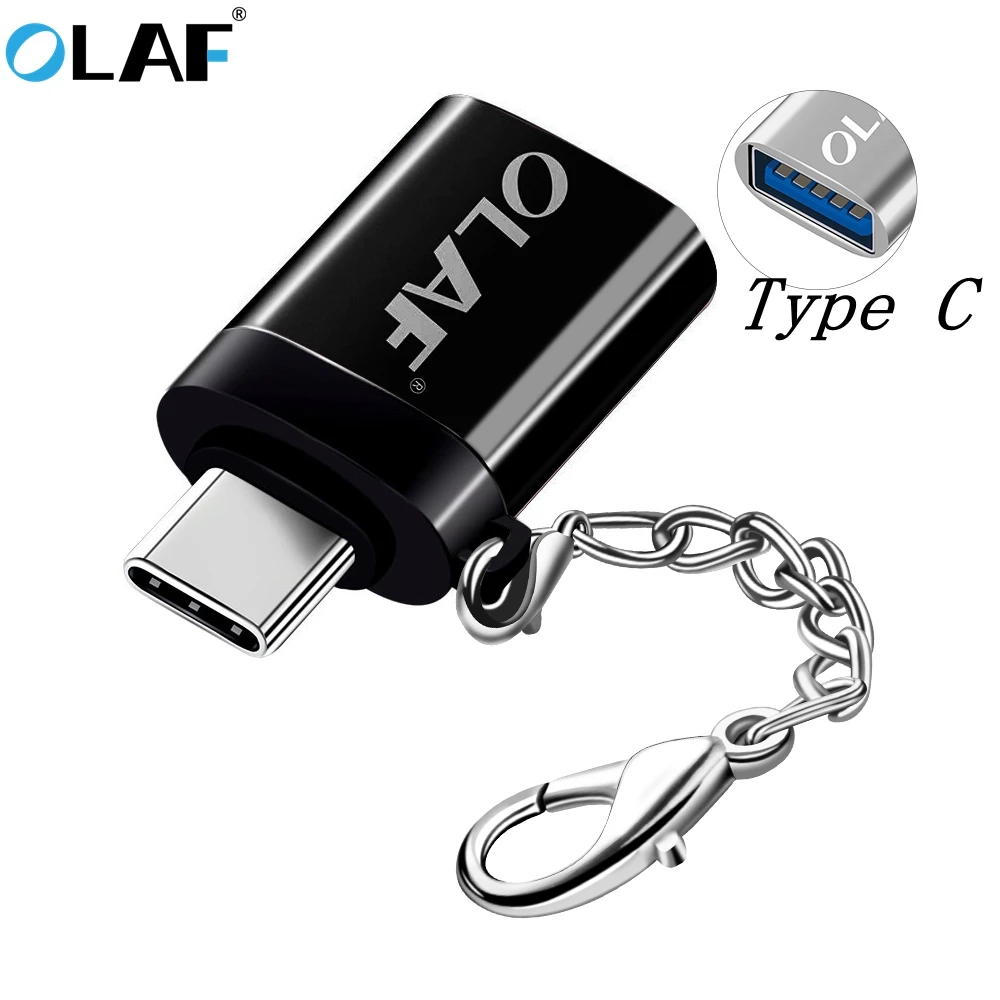Olaf-Adaptador OTG tipo C/USB OTG, Adaptador USB tipo C a USB 3,0,...