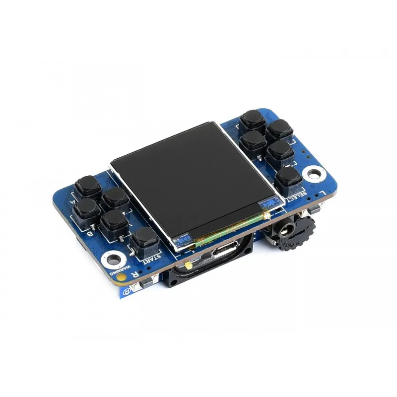 Raspberry Pi Zero игровая шляпа с 1,54 дюймовым ЖК-дисплеем на плате, маленький геймпад GamePi15, хорошо подходит для Raspberry Pi Zero W/WH