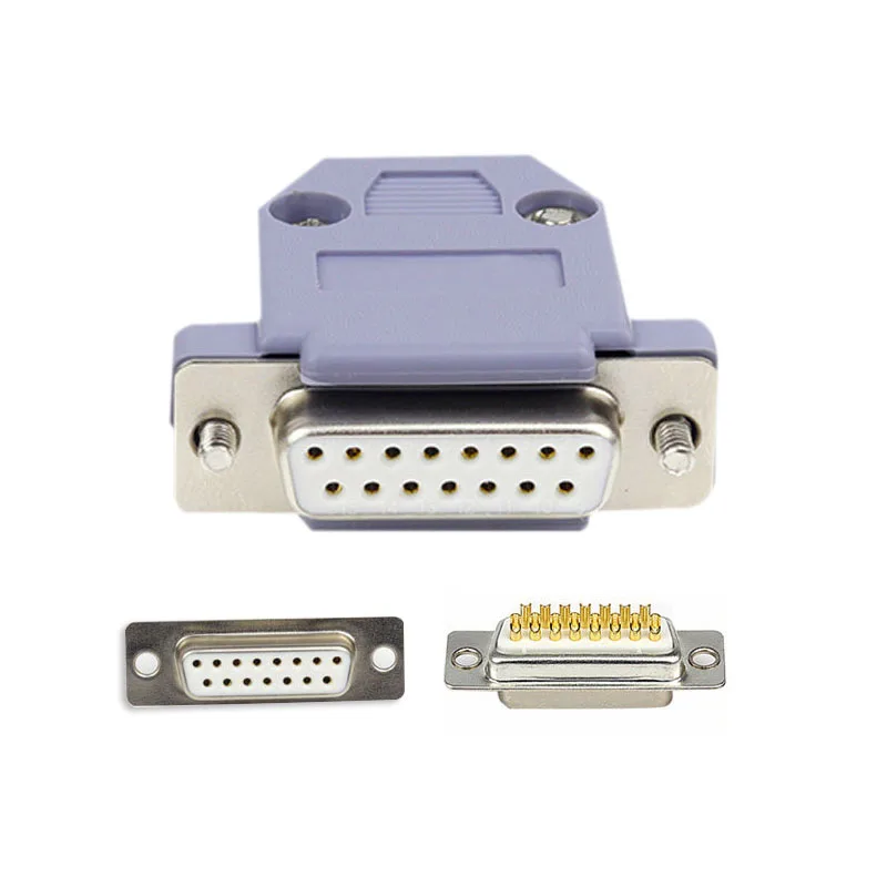 Корпус из АБС пластика для защиты окружающей среды DP15 + Разъем DB15 2