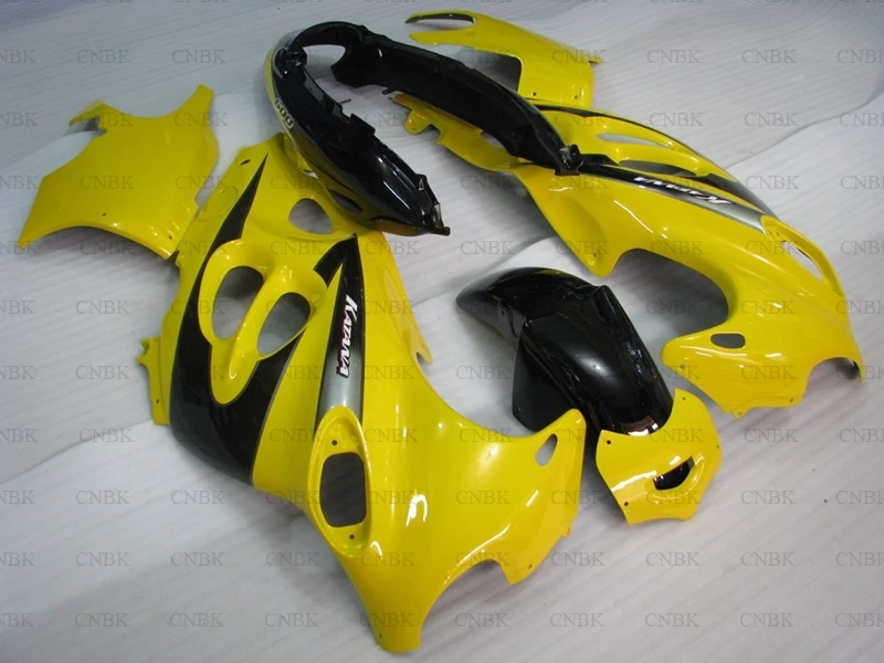 Комплект обтекателей для GSX 600F 1998 - 2006 Katana Suzuki GSX600F 05 06 желто-черный мотоциклетный