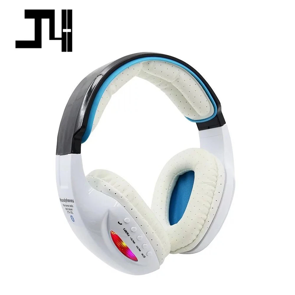 Беспроводные Bluetooth Наушники Светящиеся Стерео Игры Гарнитура с Микрофоном