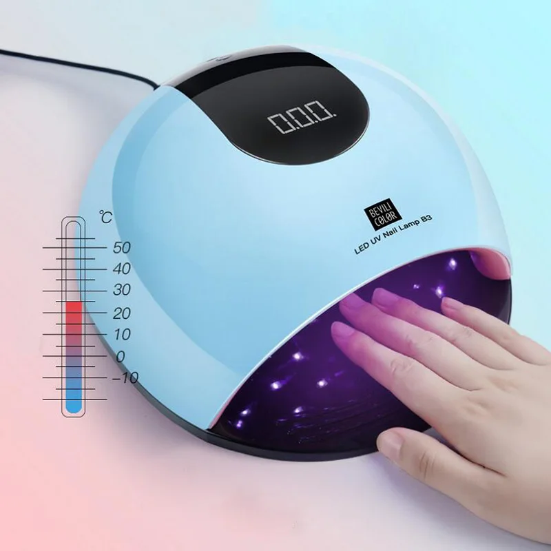 80 W высокой Мощность УФ лампы для ногтей электрическая сушилка гель лака