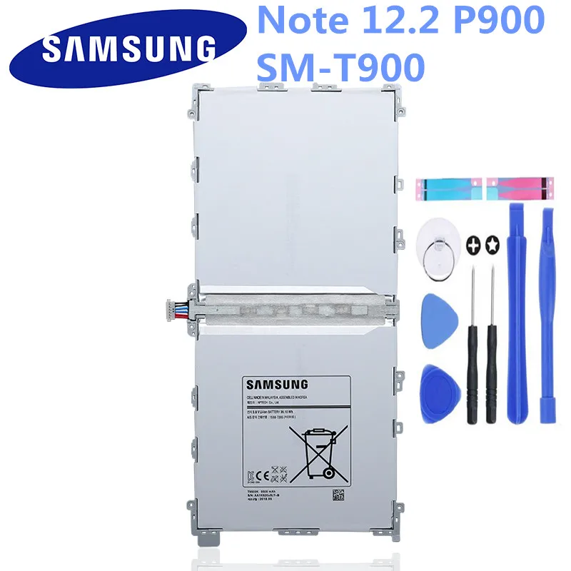 Для Galaxy Note 12 2 P900 P901 P905 SM T900 9500mAh SAMSUNG оригинальный сменный аккумулятор T9500K T9500C