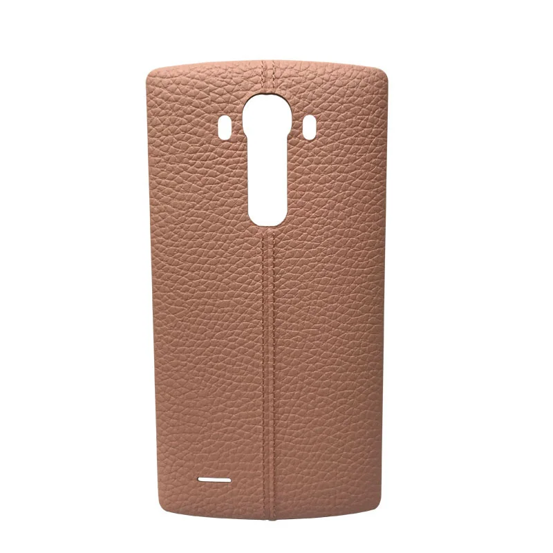 Genuine New Back Cover Leather Case for LG G4 All Version Battery Replacement with NFC |